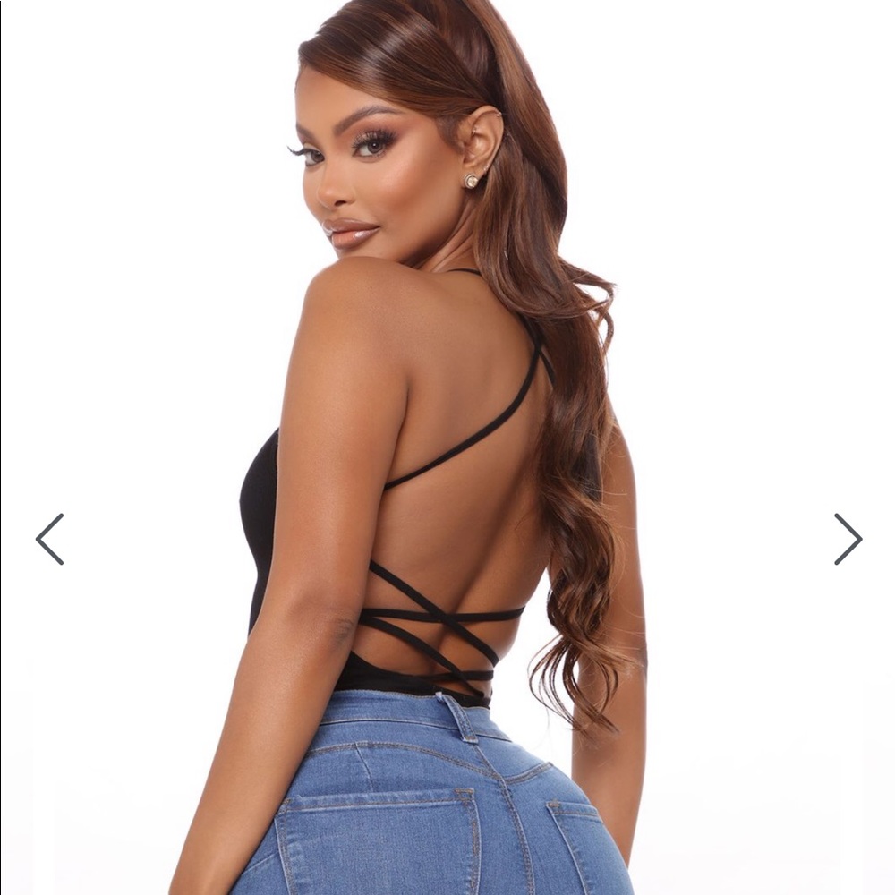 Strappy bodysuit size M/L